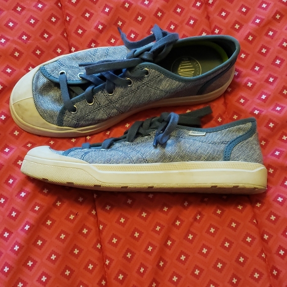 Palladium blue sneakers - Size 7 - Picture 4 of 6
